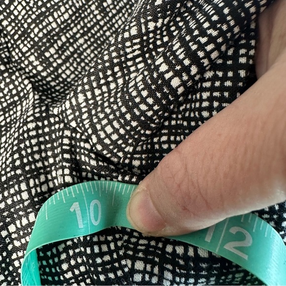 Lane Bryant black white plaid trouser pants office academia evening plus size - Picture 8 of 10